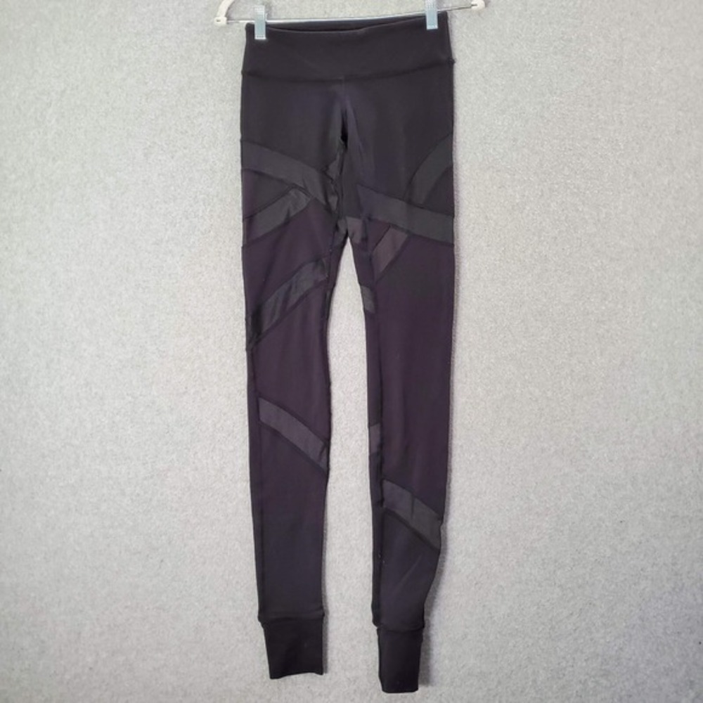 Lululemon Women Activewear Pants 4 Black‎ Wunder Under Leggings